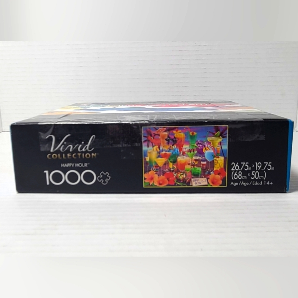 Buffalo Vivid Collection Happy Hour 1000 pieces 26.75"x19.75" *COMPLETE* - Picture 6 of 6